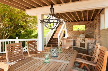 Deck building by Talbot's Remodeling